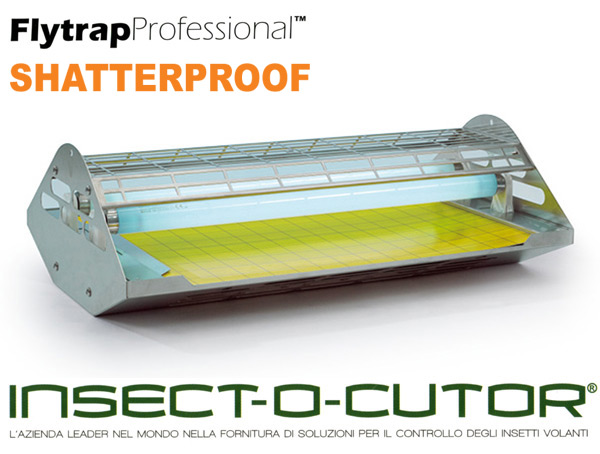 FLYTRAP PROFESSIONAL FTP30 tubi Shatterproof Insect-O-Cutor