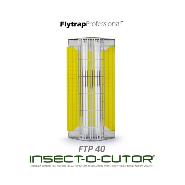 FLYTRAP PROFESSIONAL FTP40 + 1 Confezione di Piastre in Regalo e logo