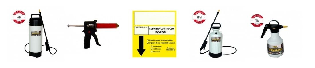 Attrezzature e Accessori per disinfestazione